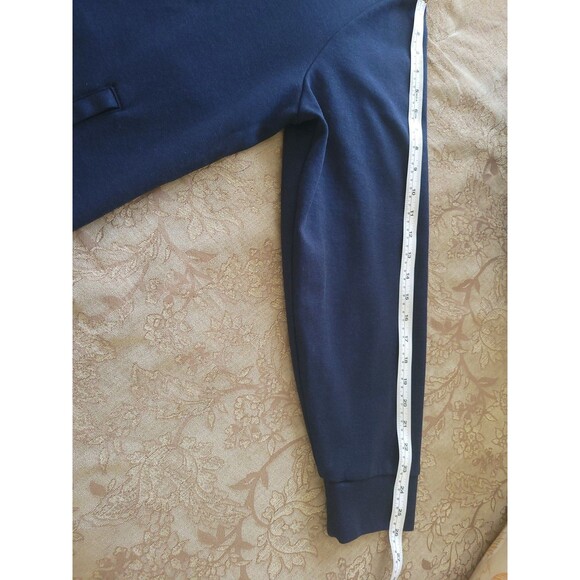 Calvin Klein Men's Navy Blue Track Jacket - Size XXL - Full Zip Athletic Wear - Picture 5 of 7